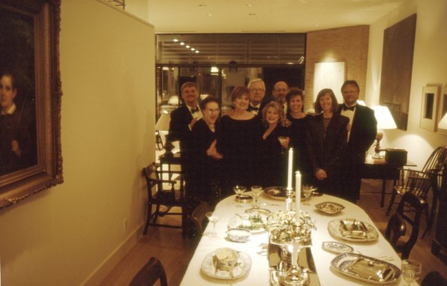 From right:  Mark Gunderson; Connie Harkins; Deborah Levy; Max Levy, FAIA; Daphne Perry, AIA; Kevin Sloan, FAIA.